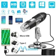 3IN1 1600X Microscope Digital Zoom Handheld 8LED Magnifier Video Camera w/ Stand