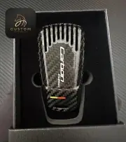 Genuine Carbon Fiber Key Fob Cover Case Fit For Audi S RS Carbon Edition Models