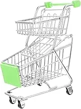ERINGOGO Small Supermarket Cart Mini Shopping Cart for Boys and Girls Boys Girls Adults for Occasion