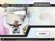 2022-23 Upper Deck Credentials Hockey Hobby 20-Box Case