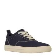 BRONX NAVY CANVAS SHOES
