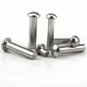 50Pcs M2 Stainless steel half-round head rivets percussion solid rivet 3mm-25mm