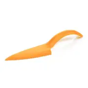 Tupperware Serrated Edge 12" Cut n Serve Wedge Cake Pie Slicer Cutter Orange