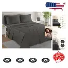 Luxurious 800 Thread Count 100% Egyptian Cotton Split King Sheet Set - Charcoal