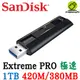 SanDisk Extreme PRO CZ880 1T 1TB USB3.2 高速隨身碟 固態隨身碟 SSD