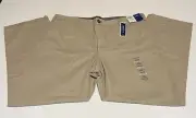 Dockers Straight Fit Flat Front Harrison Chino Beige Pant's 40 X 30 NWT