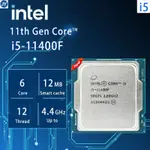 英特爾 全新 INTEL CORE I5-11400F I5 11400F 2.6 GHZ 六核十二線程 CPU處理器