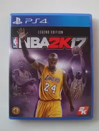 在飛比找Yahoo!奇摩拍賣優惠-PS4  NBA 2K17 KOBE 傳奇版封面 中文版