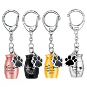 4 Pack Small Pet Urns for Ashes Keepsake Stainless Steel F7B56312