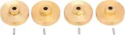 Brass Wheel Hub Counterweight Combiner Simulation RC Car Parts for Axial SCX24 90081