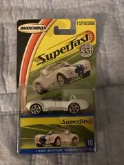 MATCHBOX SUPERFAST 1965 SHELBY COBRA 427 S/C #16