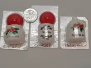 Dollhouse Miniatures - Lot of 3 Kitchen Porcelain Jars/Jug, Spanish labels