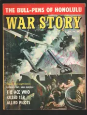 MAG: War Story #112/1957-First issue.-General Patton-Old Blood & Guts-"I Was ...