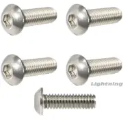 Metric Button Head Socket Cap Screw A2 Stainless Steel M10 x 1.5mm x 80MM Qty50