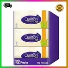 Quilton 3 PLY Aloe Vera Facial tissues, (12 boxes of 110 tissues) Au Free