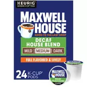 House Blend Decaf Coffee K-Cup Pods, Decaffeinated, 24 Ct Box