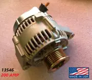 200 AMP 13546 ALTERNATOR TOYOTA SUPRA HIGH OUTPUT HD Performance NEW M/T (for: Toyota)