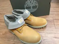 在飛比找Yahoo!奇摩拍賣優惠-Timberland 踢不爛經典男士戶外休閒捲筒靴 TB01