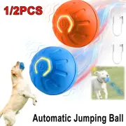 1/2X Puppy Dog Interactive Training Cat Fetch Toy Moving Automatic Jumping Ball