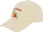 [Concept One] Disney Winnie The Pooh Dad Hat, Cotton Adjustable Adult Baseball Cap with Curved Brim