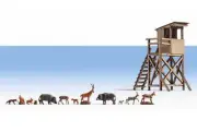 Noch 12045 HO/OO Gauge In the Forest Figure Set