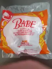 Babe Mcdonalds Toy Number 1 from 1995 Happy Meal. Sealed Unopened Bag