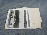 1998 CADILLAC ELDORADO PRESS MODEL INTRO NEWS BROCHURE SHEETS W PHOTOS SLIDES
