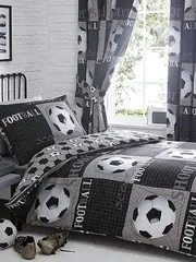 Shoot Football Single Duvet Cover and Pillowcase Set