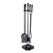 NNEDSZ Fireplace Tool Set Fire Place Tools Poker Brush Shovel Stand Tongs