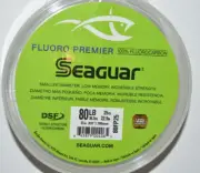 seaguar fluoro premier 100% fluorocarbon 80lb clear 25yds fishing line
