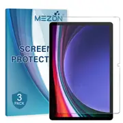 [3 Pack] Samsung Galaxy Tab S9 (11") Ultra Clear Film Screen Protector by MEZON (SM-X710, X716, Clear)