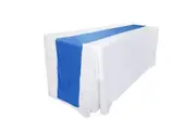 5X Satin Table Runners Sashes Cloth Chair Cover Wedding Event Hessian Sequin