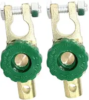 PRETYZOOM 2pcs Car Battery Disconnect Switch Automatic Cut Off Isolator for Safe Vehicle Maintenance Easy Installation Compatibility Compact Design