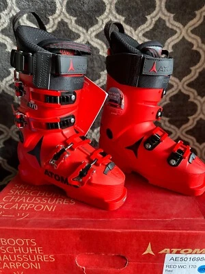 2022 Atomic Redster World Cup 170 Ski Boots NEW! Size 23.5