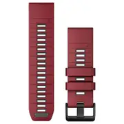 Garmin QuickFit 26 Watch Band - Marsala/Graphite