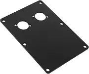 Abaodam Speaker Accessory Part Subwoofer Box Jack Plate Plastic Speaker Junction Box Board Binding Post Mount for Audio Systems