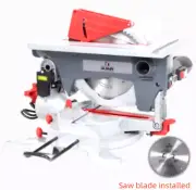 Multi functional compound saw cutting machine 8'' table cutting oblique cutting