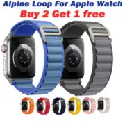 Alpine Loop Band For Apple Watch Ultra 38 41 42 44 45 49mm Series 9 8 7 6 5 SE 4