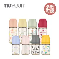 在飛比找momo購物網優惠-【MOYUUM】韓國 PPSU 設計款 寬口奶瓶 270ml