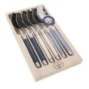 Jean Dubost Laguiole Maison Atelier 6 piece Table Spoon Set 1.5mm