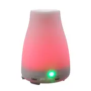 Ultrasonic Humidifier Waterless Auto Shut-Off Aromatherapy Oil Cool Mist Diffuser With Led Lights