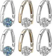 3 Pairs Lymphvity Germanium Earrings, Unclog Lymphatic Node Magnetotherapy Hoop Earrings, Lymphvity Magnetic Therapy Germanium Earrings Women