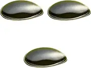 Set of 3 Oribe Oval Deflection 9 Inch Plates [10.6 x 10.0 x 2.2 inches (27 x 25.5 x 5.7 cm) | Serving Pot (Medium) Setomonohonpo