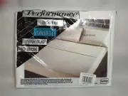 NOS Performance by Springs Twilite Twin Flat White Bed Sheet Vintage