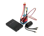 2435 4500Kv Rc Brushless Motor S35A Brushless Esc Programming Card Set For 1/16 1/18 Rc Car