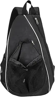 Pickle Ball Bag,Oxford Cloth Pickle Ball Rackets Storage Bag - Lightweight Zipper Storage Pouch for Clothing Shoes Water Bottles Sports