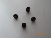 SOCKET SET SCREWS 3/4-16 x 3/4" CUP POINT. BLACK ALLOY. 4 PCS. NEW