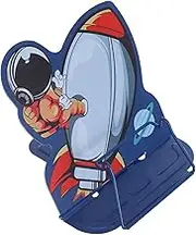 COMPUKAS Portable Metal Book Holder Stand Astronaut for Reading Stable and for Books Tablets and Magazines Appeal for All Ages
