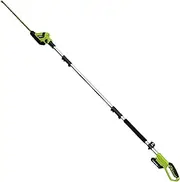 Earthwise LPHT12022 Volt 20-Inch Cordless Pole Hedge Trimmer, 20 inch, 2.0AH Battery & Fast Charger Included