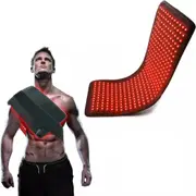 Wired Red Light Therapy Pad Mat LED Infrared Full Body Device Back Muscle Pain Relief